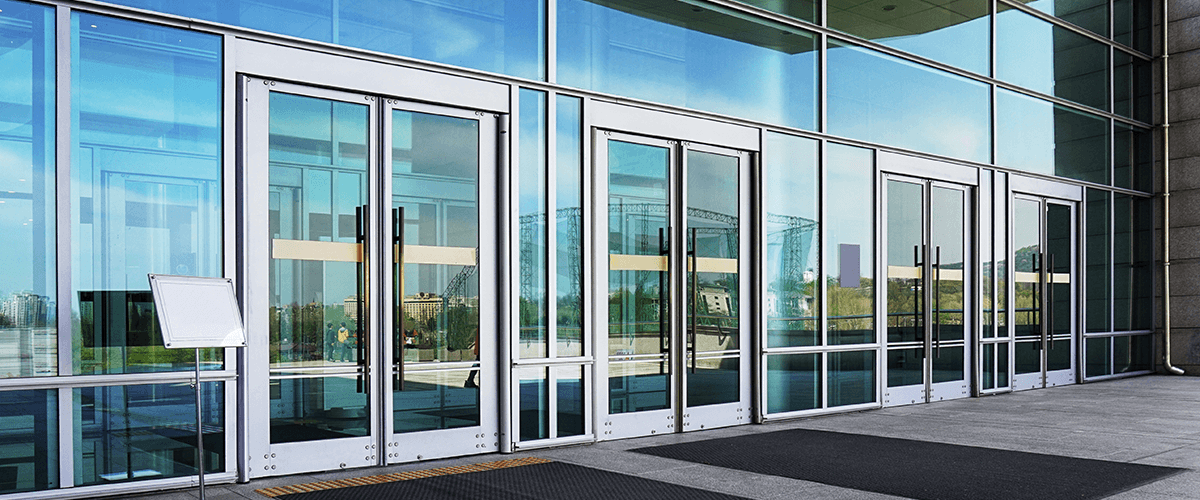 Commercial Glass Entrance